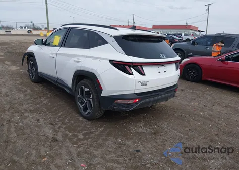 2022 Hyundai Tucson Limited z USA, uszkodzony, nr VIN 5NMJECAE7NH110679